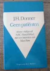30775 Donner, J.H. Geen patienten