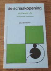 29386 Boersma, P. De Schaakopening Siciliaans b, afwijkende systemen