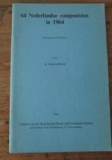 30574 Visserman, E. 64 Nederlandse componisten in 1964