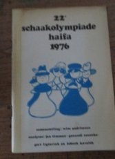 30683 Andriessen, W. 22e schaakolympiade Haifa 1976