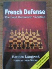 31110 Langrock, H. French Defense, the Solid Rubinstein Variation