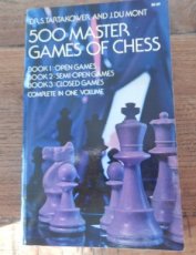 Tartakower, S. 500 master games of chess, Book 1,2 and 3